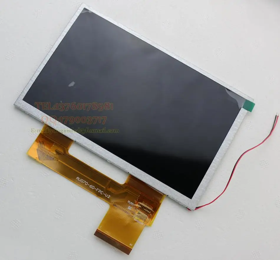 Натуральная AU070-60-FPC-V2 V1/V3 7 дюймов Tablet PC ЖК-экран в экране