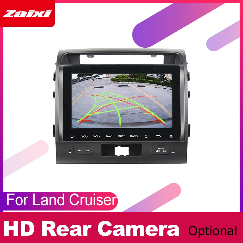 Perfect ZaiXi android car dvd gps multimedia player For Toyota Land Cruiser 2008~2012 car navigation radio video audio player Navi 3