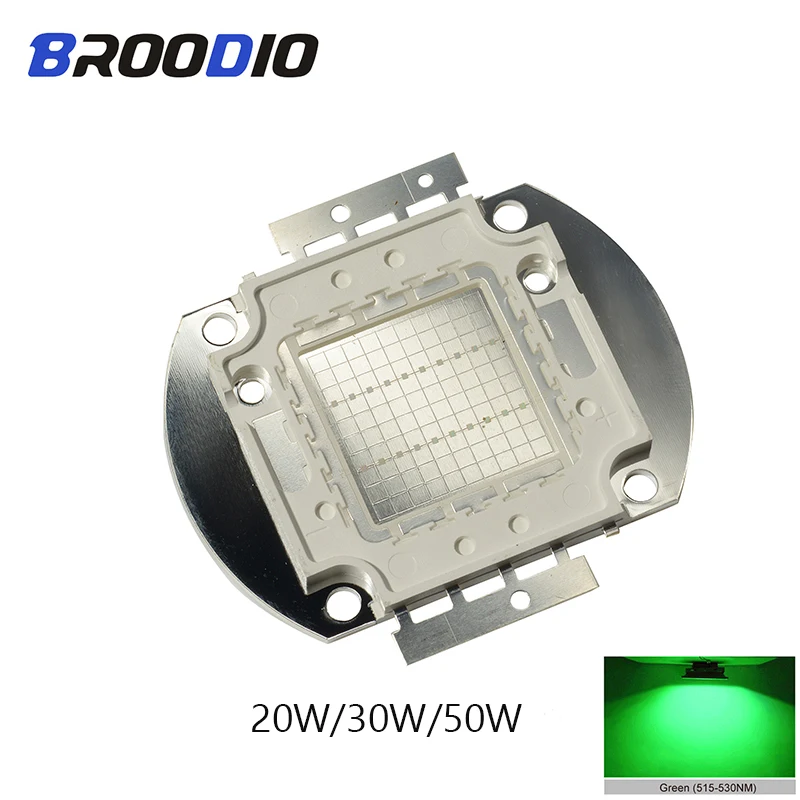 

Broodio High Power 10W 20W 30W 50W Diy Spotlight Floodlight Lampada Chip Led 50W Full Spectrum High Power Led Aug21