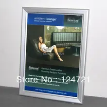 A3 размер оснастки рамка светодиодный рекламный алюминиевый профиль тонкий светильник коробка, светодиодный светильник рекламный дисплей плакат с подсветкой рамка знак