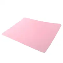 50*40 см DIY антипригарным мягкий силиконовый для раскатки теста Cut Мат Фондант Кондитерские коврик для выпечки Pad(розовый