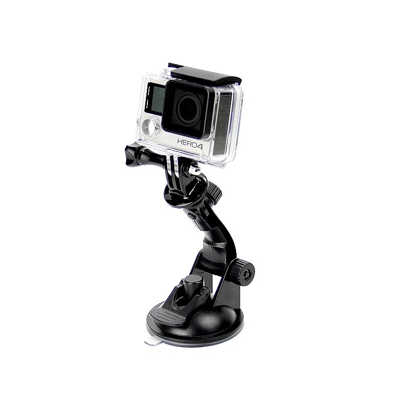 Крепление на присоске лобовое стекло SnowHu 7 см для Gopro Hero 9 8 6 Yi 4K с адаптером штатива