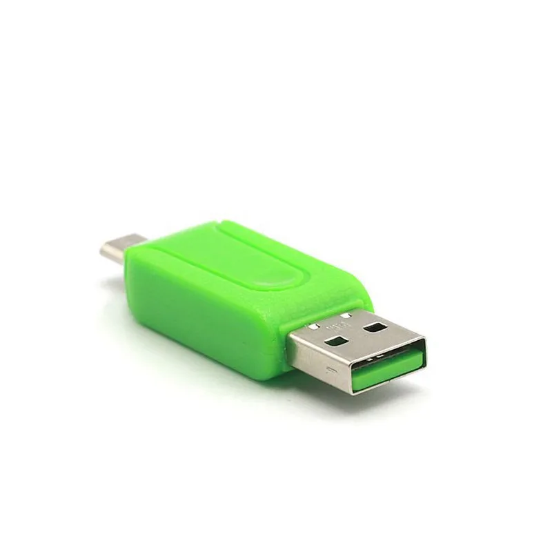 Универсальный кардридер для мобильного телефона ПК адаптер Micro USB OTG пластиковый