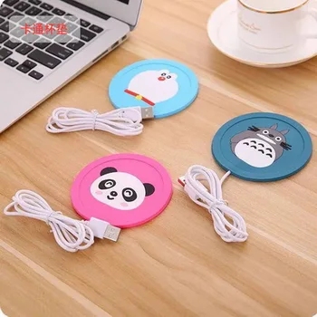 

500pcs/lot USB Power Suply Office Tea Coffee Cup Mug USB Warmer Heating Cup Mat usb gadgets