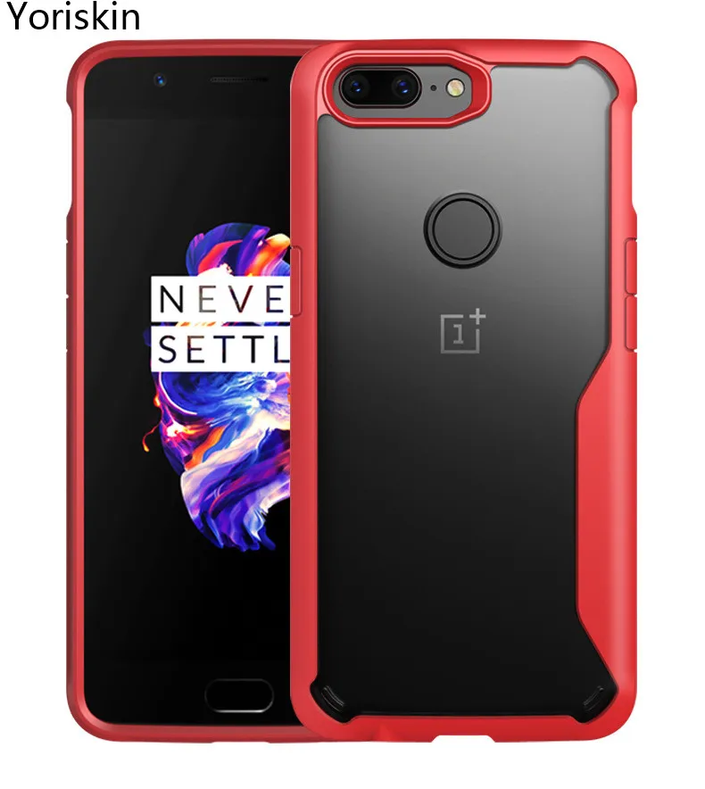

Slim Fitted Case For Oneplus 5T Silicone Full Body Protective Ultra Thin TPU Frame Acrylic Back Cover For Oneplus 5T Phone Case