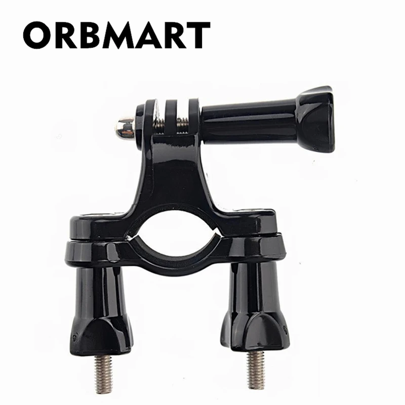 

ORBMART Bike Handlebar Scooter Motorcycle Handlebar Ski Seatpost Pole Mount Adapter For Hero 4 3+ 3 2 1 Xiaomi Yi SJCAM SJ4000