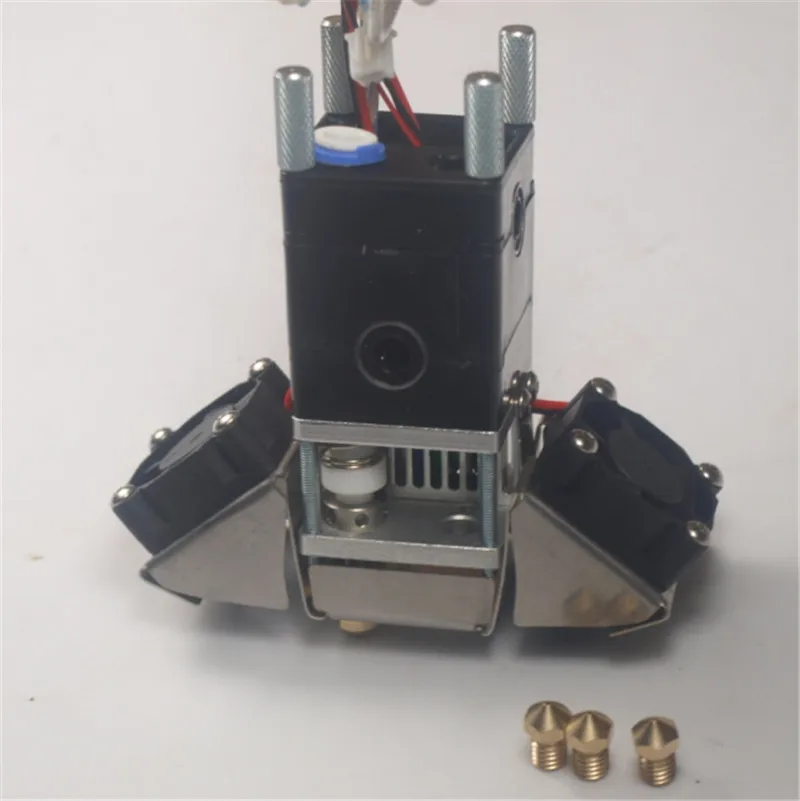 

Funssor 1.75/3mm Ultimaker 2+ Extended Olsson block nozzle full hotend kit For DIY Ultimaker 2 Extended 3D printer
