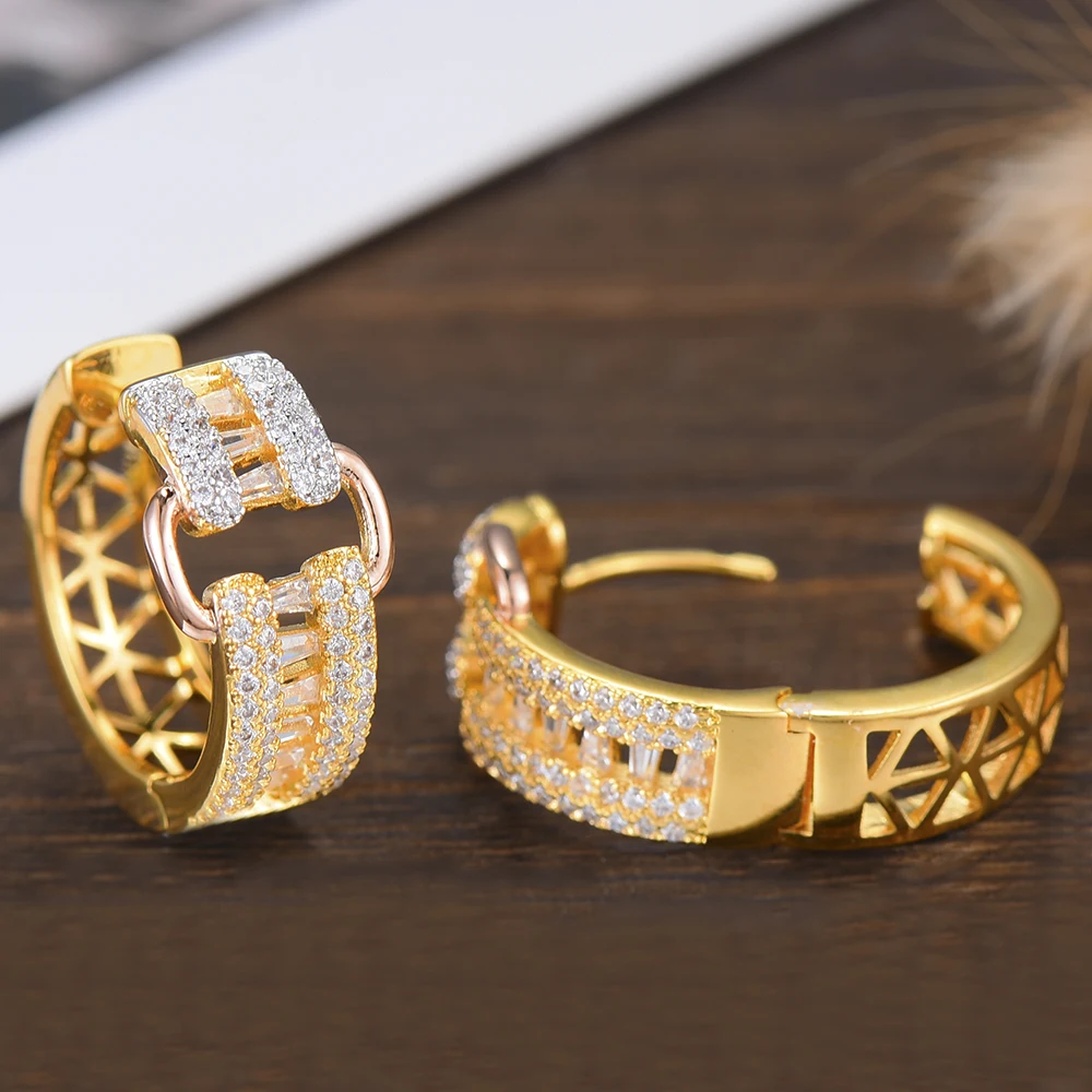 estilo africano hoop brincos para o casamento