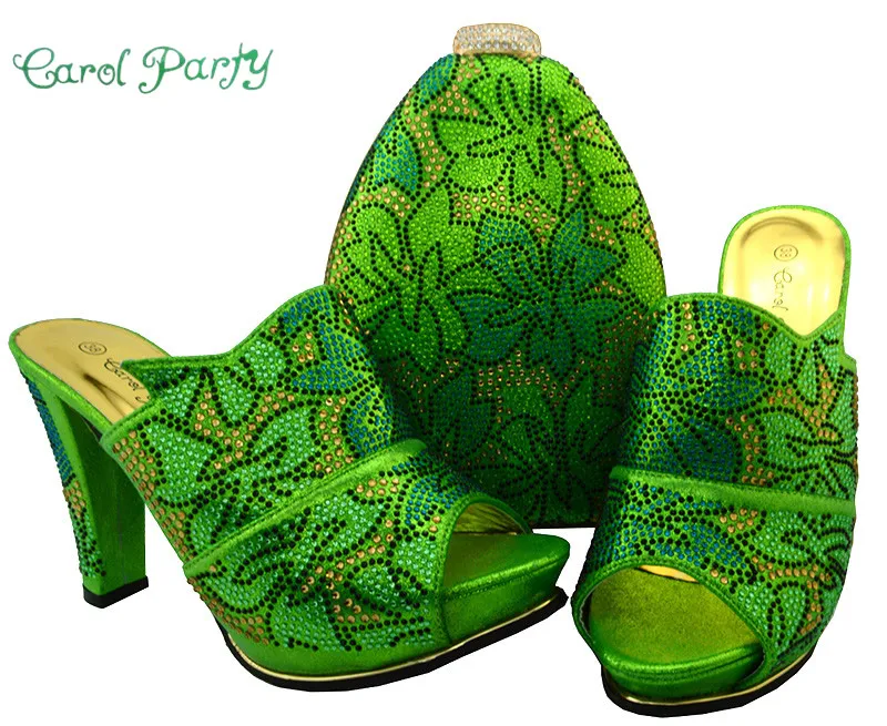 

Italian Matching Shoes and Bag Set Women Shoes and Bag Set In Italy High Quality African Women Shoe and Bag BCH-32