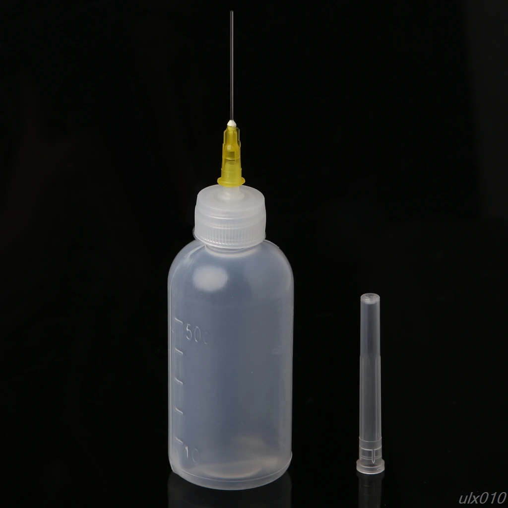 50ml Dispenser Bottle for Rosin Solder Soldering Liquid Flux with 1