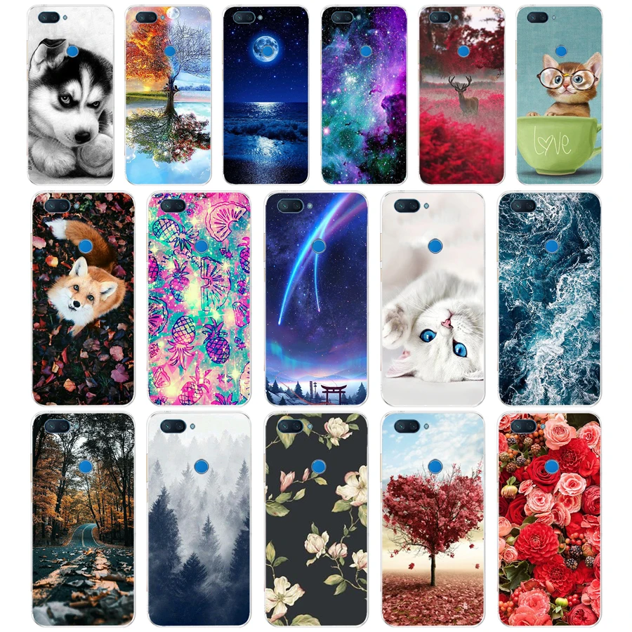 

B silicone Cover For Xiaomi Redmi 6 Case Full Protection Soft tpu Back Cover Phone Cases For Xiaomi Redmi6 bumper 6 Coque