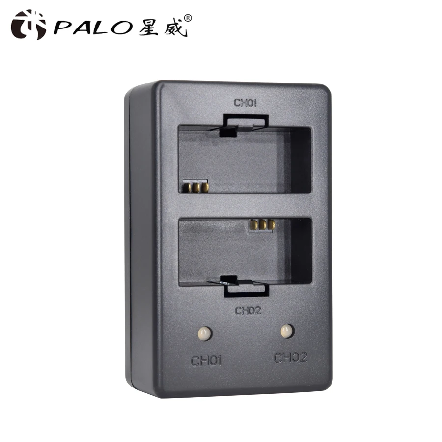 Зарядное устройство PALO USB AHDBT-301-ALED двойное зарядное устройство для GoPro Hero 3 Hero 3+ HERO3 и GoPro AHDBT-201, AHDBT-301, аксессуары для камеры