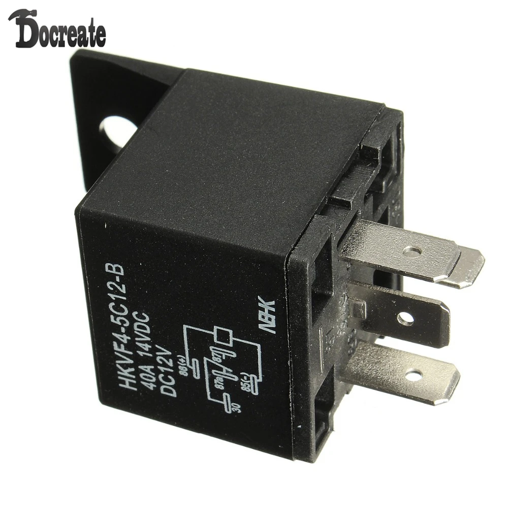 12В 30/40а автомобильное реле с гнездом 30 Ампер/40 ампер реле|relay with socket|socket arelay automotive |