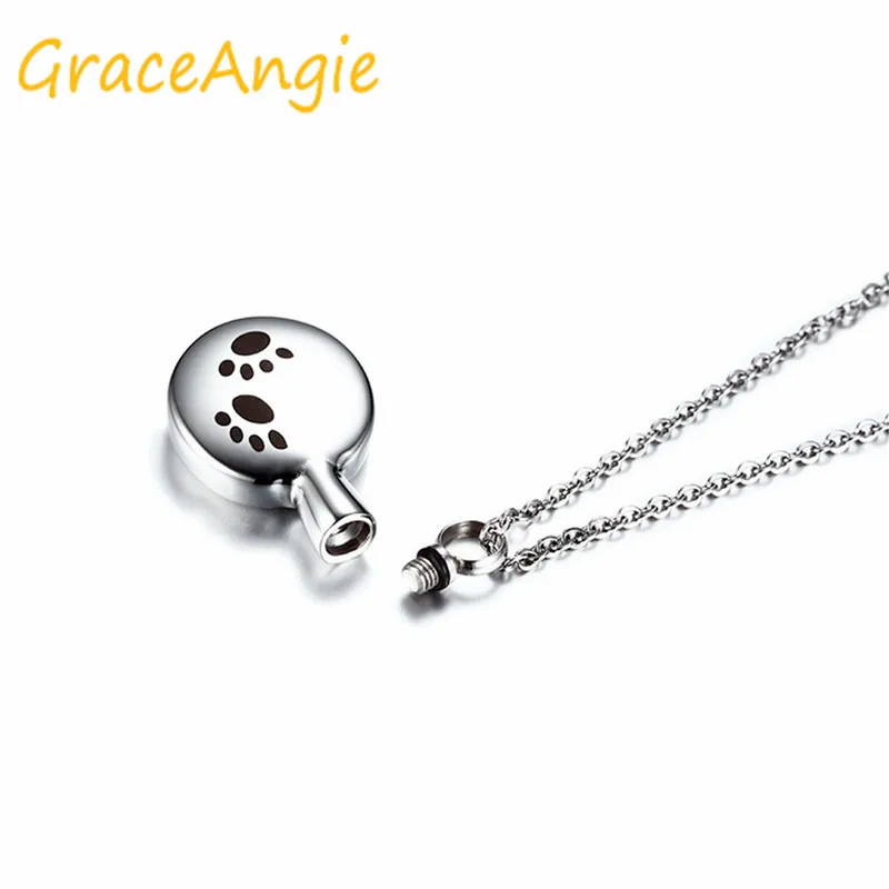 GraceAngie Pop подвеска в виде бутылочки парфюма открытые ювелирные аксессуары