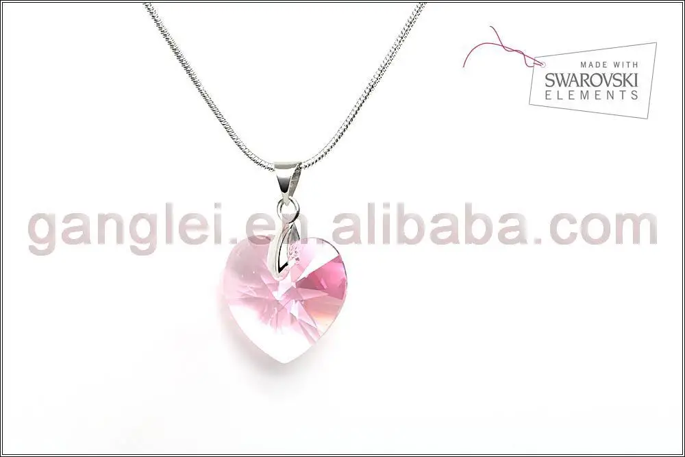 14mm pendant crystal necklace with swarovsky element | Украшения и аксессуары
