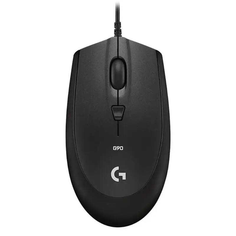 

Logitech G90 Wired Gaming Mouse 4 Programmable Buttons 2500 DPI Both Hands USB Wired Gaming Mouse for PC Notebook