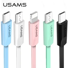 Usb кабель для iphone/Micro Usb/type C, 1,2 м зарядный кабель для iphone 6 7 8 x plus Usb c и Microusb и для освещения
