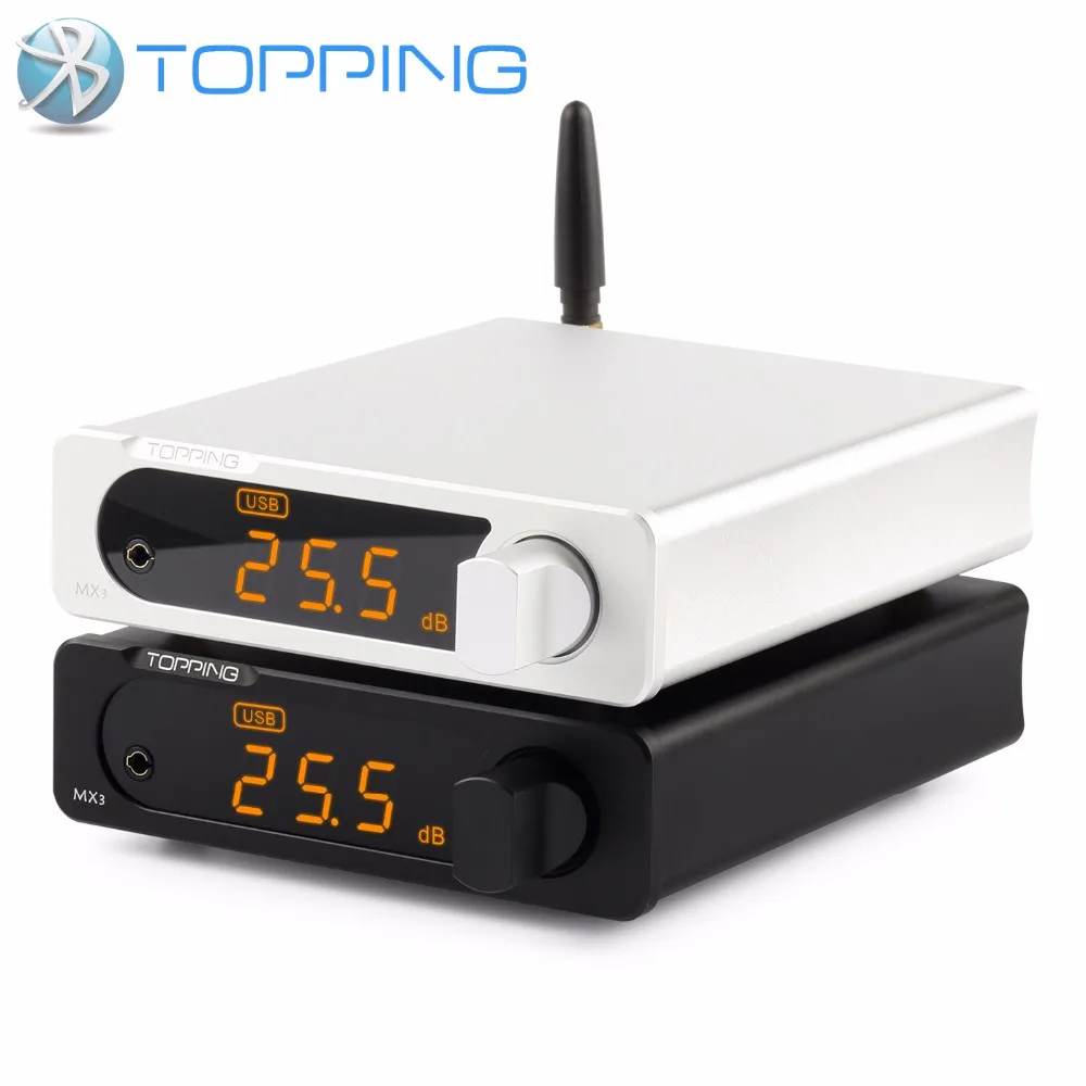TOPPING MX3 TDA7498E MINI Multifunction Bluetooth Digital Hifi audio Amplifier 40w * 2 USB Coaxial Fiber Decoder Amplifiers TOPPING MX3 TDA7498E MINI Multifunction Bluetooth Digital Hifi audio Amplifier 40w * 2 USB Coaxial Fiber Decoder Amplifiers