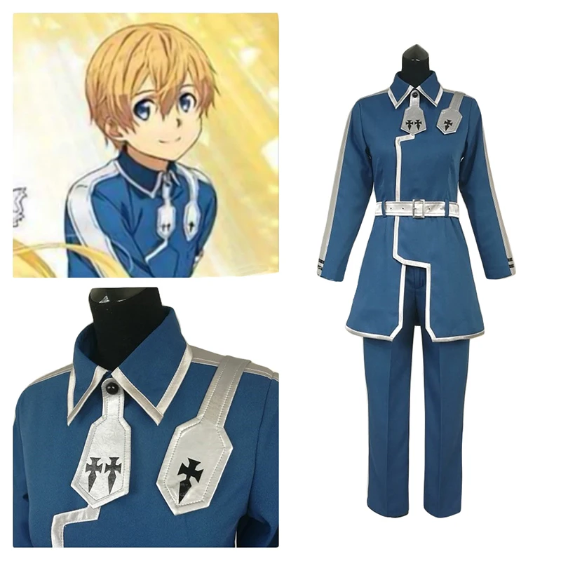 

Anime Sword Art Online SAO Alicization Eugeo Cosplay Costume