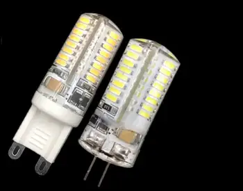 

10PCS/LOT 3W 64LED 3014SMD LED G9/G4 LED lamp light 220V 230V 240V Replace 100W halogen lamp 360 Beam Angle LED Bulb lamp