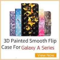 3D Painted Smooth Flip Case For Samsung A Series