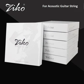 

Ziko DPC Carbon Nano Anti-Rust Coating Phosphor Bronze Coated Acoustic Guitar Strings, 10-47 11-52 12-54 with Free Guitar Pick