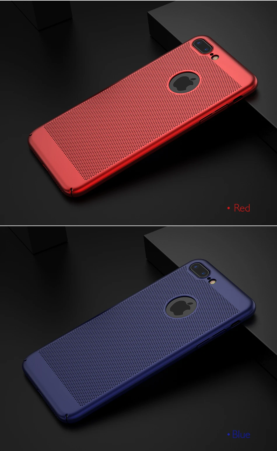 DOEES Phone Case For iPhone 7 6S 6 Plus 5 5S SE Cases Luxury Hollow Breathable Hard PC Cover For Samsung Galaxy S8 S8 Plus Case (10)