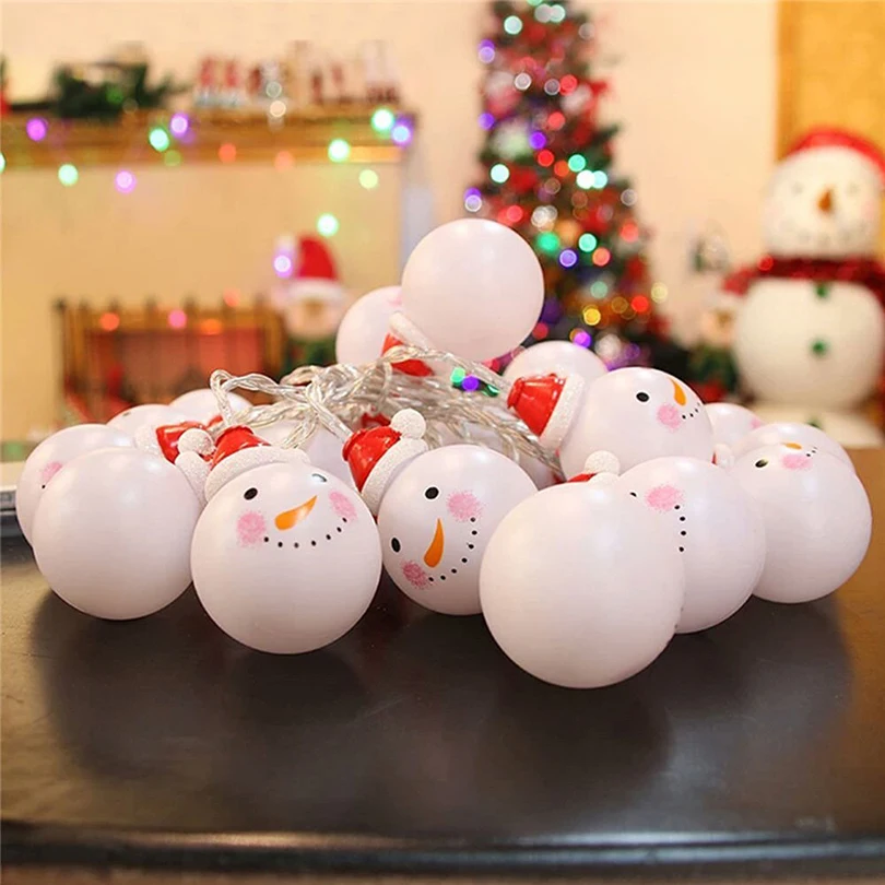 1.5M 3M snowman led fairy string lights santa led Christmas light home garden indoor party wedding Christmas decoration light 1.5M 3M snowman led fairy string lights santa led Christmas light home garden indoor party wedding Christmas decoration light