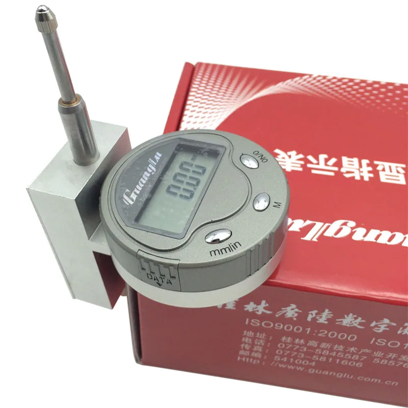 0-20 мм Guanglu новый вертикальный тип цифровой индикатор 0,01 мм Индикатор цифрового набора