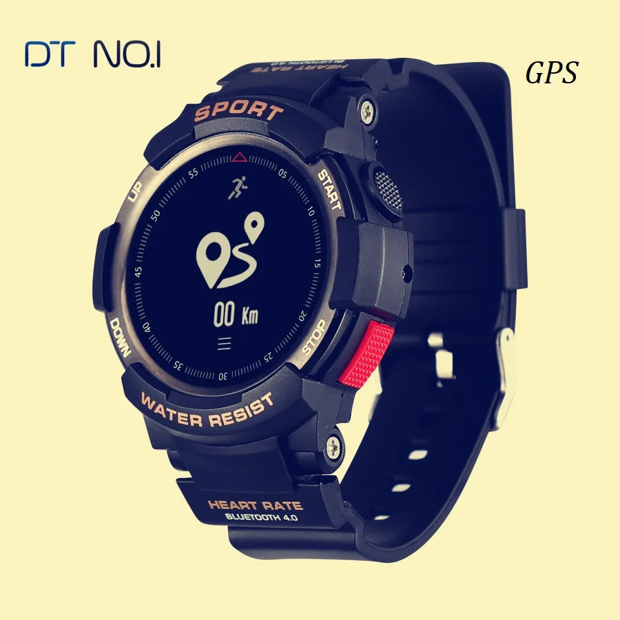 

DTNO.1 Sport Smart Watch Professional Waterproof Smartwatches GPS Wrist Watches Sleep Monitor Wearable Devices for iOS Android