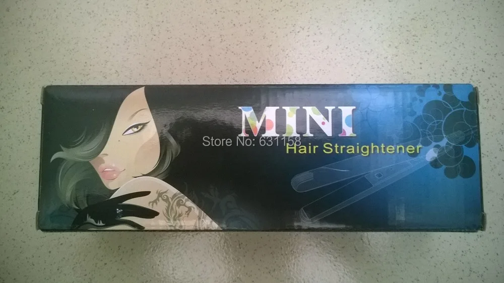 В продаже 17 см мини выпрямители для волос титановая керамическая плоская электронная нагревательная пластина прямая бигуди для завивки
