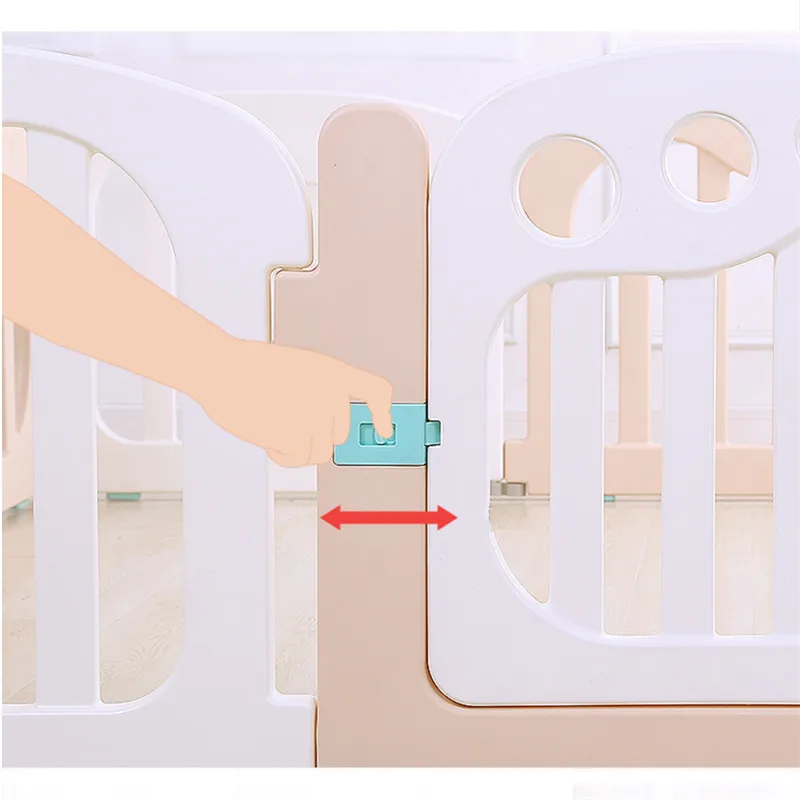 Environmental Baby Kids Fence Indoor Playgrounds Baby Playpen with Security Gate for Children Natural Child Safety Fence Plastic Environmental Baby Kids Fence Indoor Playgrounds Baby Playpen with Security Gate for Children Natural Child Safety Fence Plastic