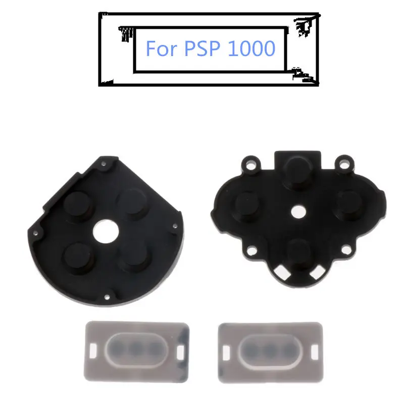 

1Set Silicon Rubber Button Switch Conductive Pad Replacement for Sony PSP 1000