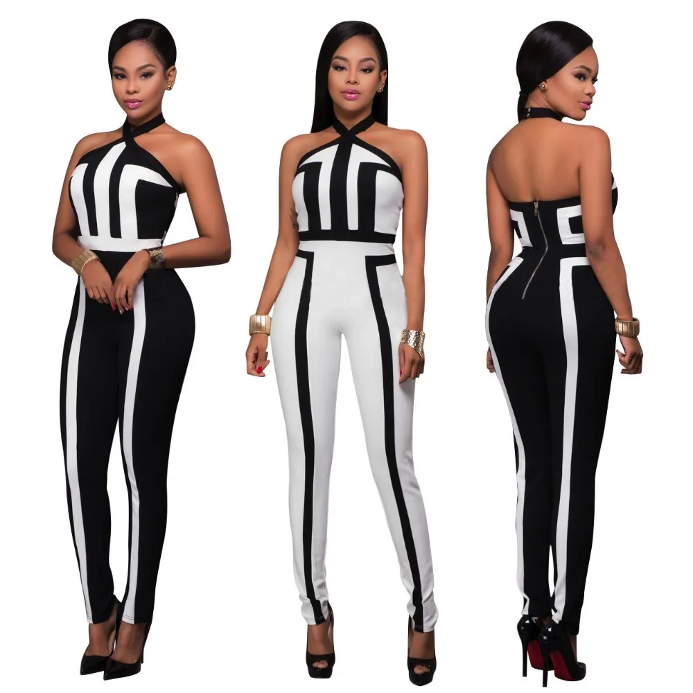 

New style African Women clothing Dashiki fashion Print elastic cloth Hanging strip sleeveless jumpsuits dress M314