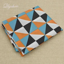 91*147 см трехслойная камуфляжная полиэфирная водонепроницаемая квадратная полосатая ткань для женщин DIY лоскутное шитье