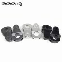 Универсальный анодированный 2 дюймов поворотными мотоцикл образного руля для 7/8 28 мм баров зажим для поездок на мотоцикле DUCATI MONSTER 821 796 696