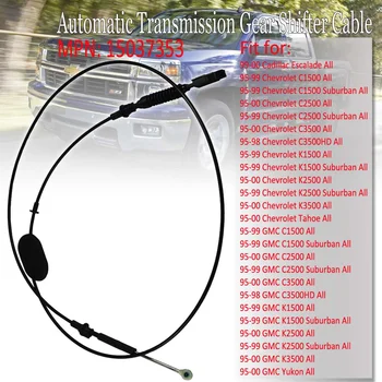 

1PCS Automatic Transmission Gear Shifter Black Cable For Cadillac Escalade All For Chevrolet For Silverado Sierra Yukon 15037353