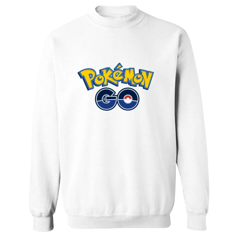 Pokemon Go Sweatshirts Men Sweatshirt for Men auturm winter pullover Hoodies and Sweatshirt Hoodies for Men Clothing Pokemon Go