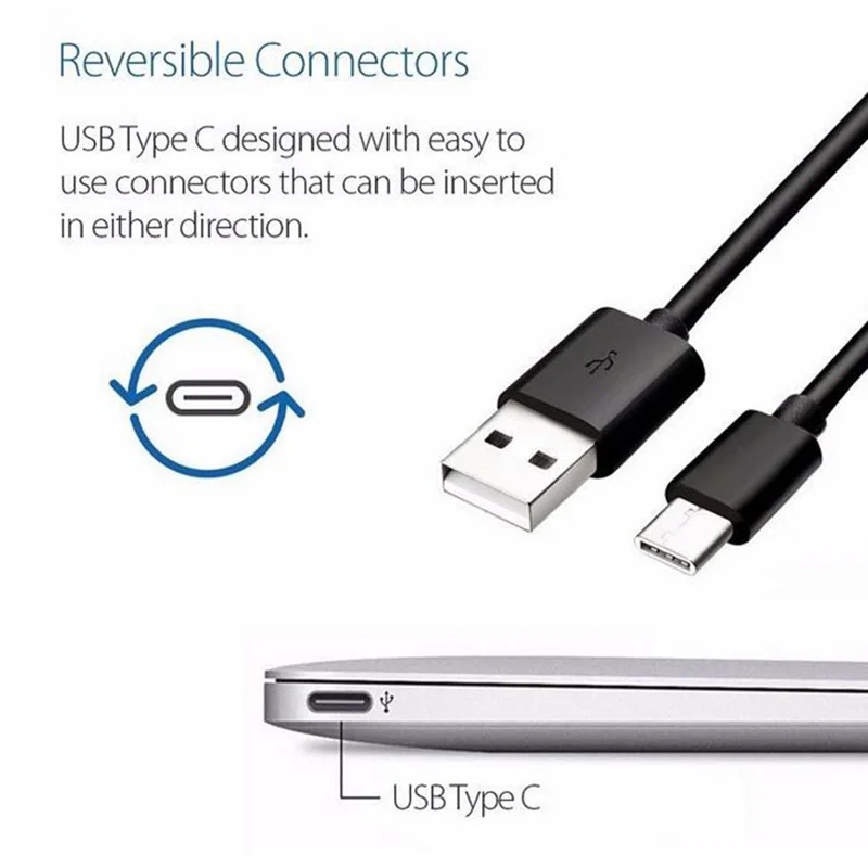USB 3 1 0 для быстрой зарядки Type C м 2 кабель синхронизации данных Huawei p9 Nexus 6P Samsung s8 Mi 4c