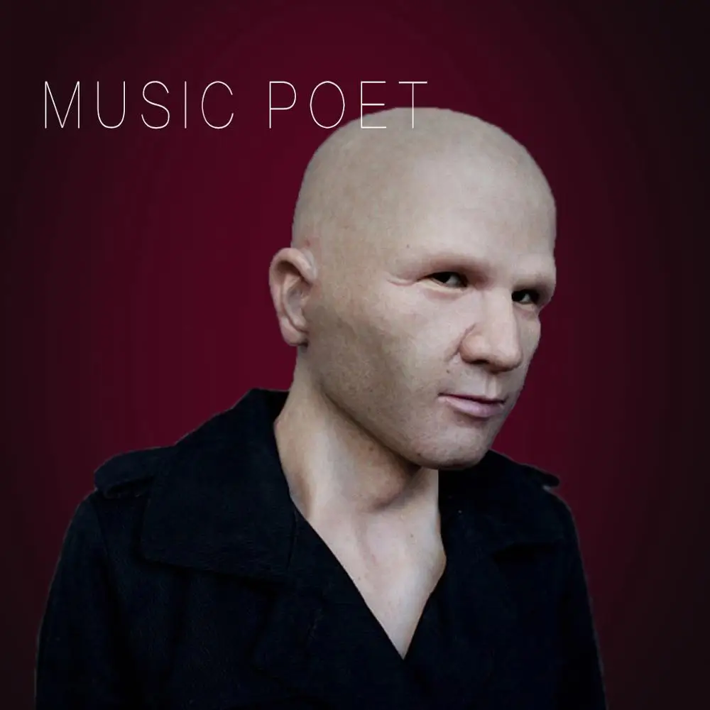 Realistic face mask rubber latex mask / adult windows mask / halloween