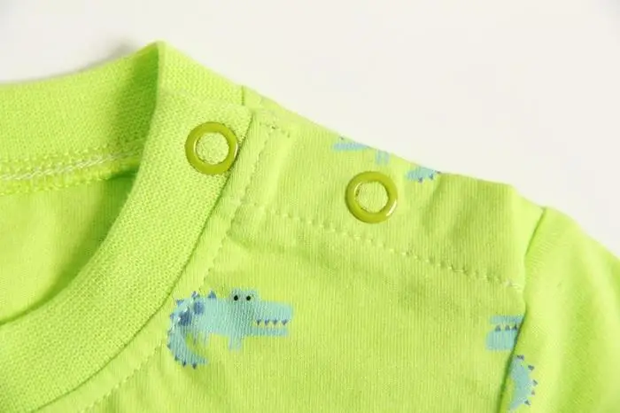 Хлопчатобумажная футболка с коротким рукавом с рисунком для маленьких мальчиков летняя брендовая детская одежда с круглым воротником топы для детей футболки 18 месяцев — 6 лет