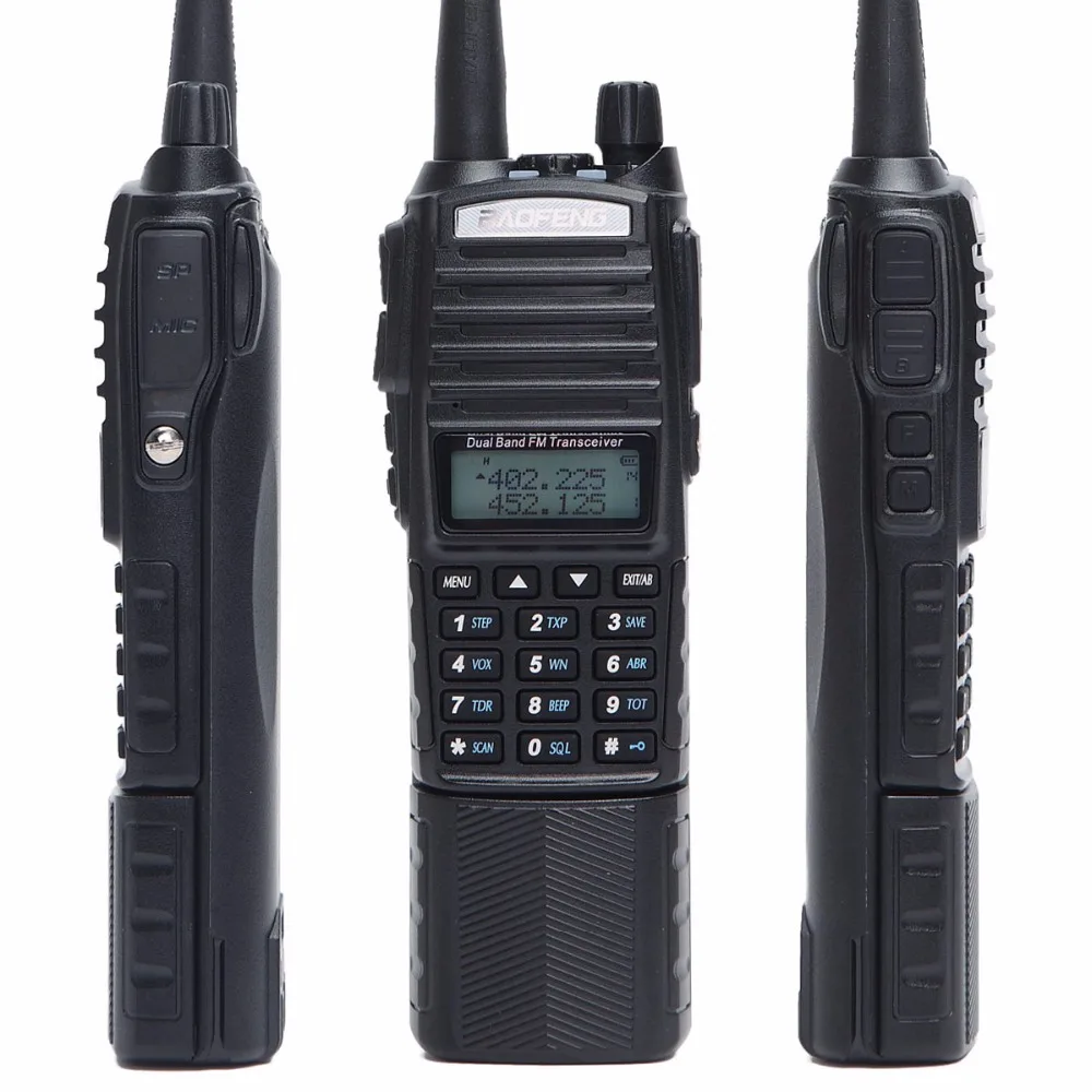 Baofeng UV 82 Plus 8 Вт высокая мощность 3800 мАч аккумулятор с DC разъемом рация дальний