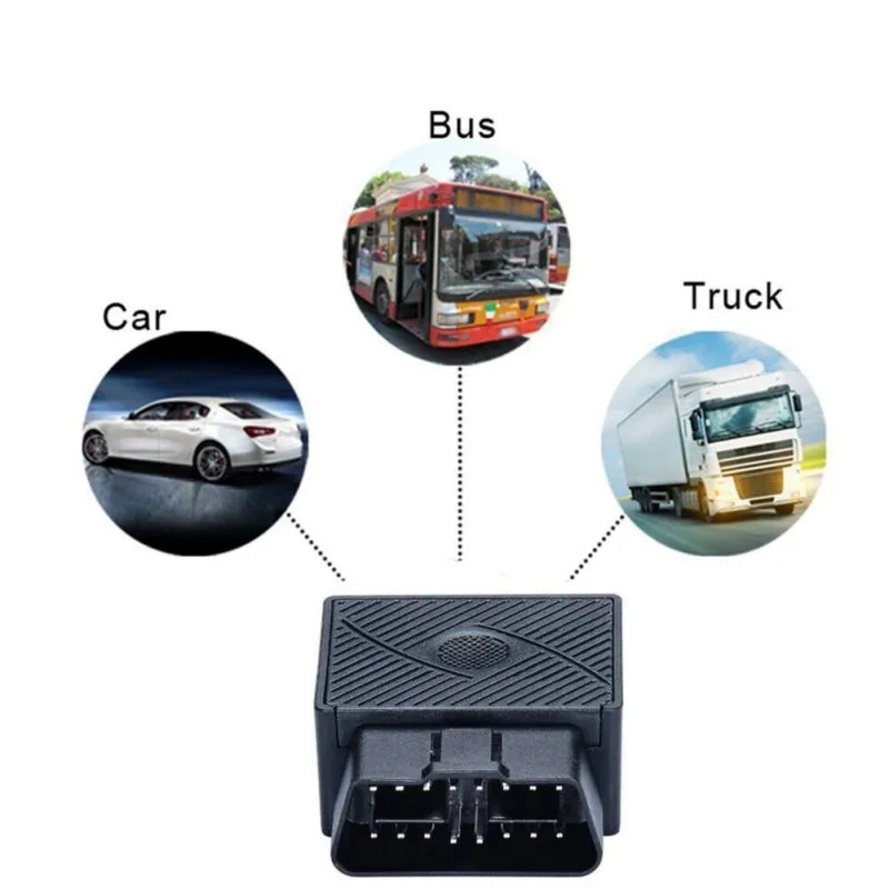 Мини Plug Play OBD gps трекер автомобиля GSM OBDII устройство слежения автомобиля OBD2 16 контактный интерфейс 2082