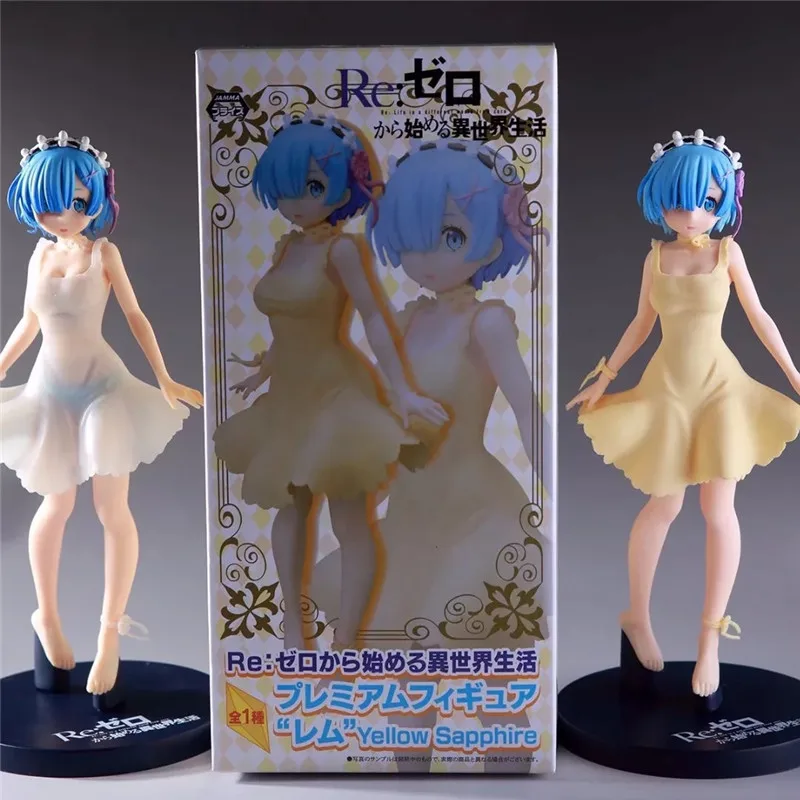 23 см аниме Re:Life in a другой мир от zero fiugre Rem Dress ver. Коллекционная экшн-фигурка из ПВХ |