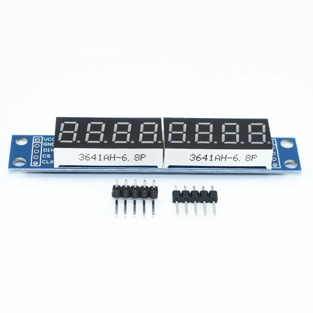 

10pcs MAX7219 CWG 8-Digit Digital Tube Display Control Module Red Three IO H11