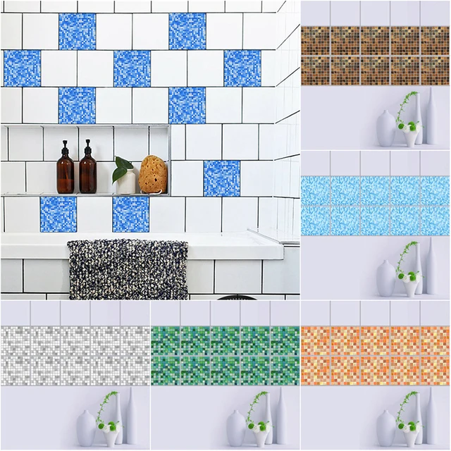 Wasserdichte PVC Taille Linie Wandaufkleber Mosaik fliesen Aufkleber ... Wasserdichte PVC Taille Linie Wandaufkleber Mosaik fliesen Aufkleber ...