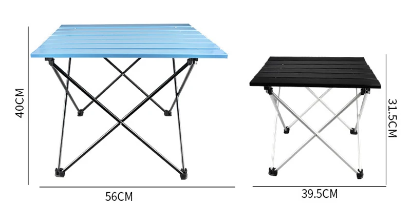 Портативный складной стол, складной стол для кемпинга, походов, путешествий, пикника на открытом воздухе, алюминиевый сплав, ультра-светильник, стул для пляжа