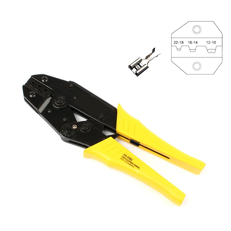 LUBAN HS-03BC обжимные плоскогубцы Multi Tool 0,5-6mm2 руководство ручные многофункциональные инструменты 0,5 до 6,0 mm2 AWG 16-10 обжимной инструмент