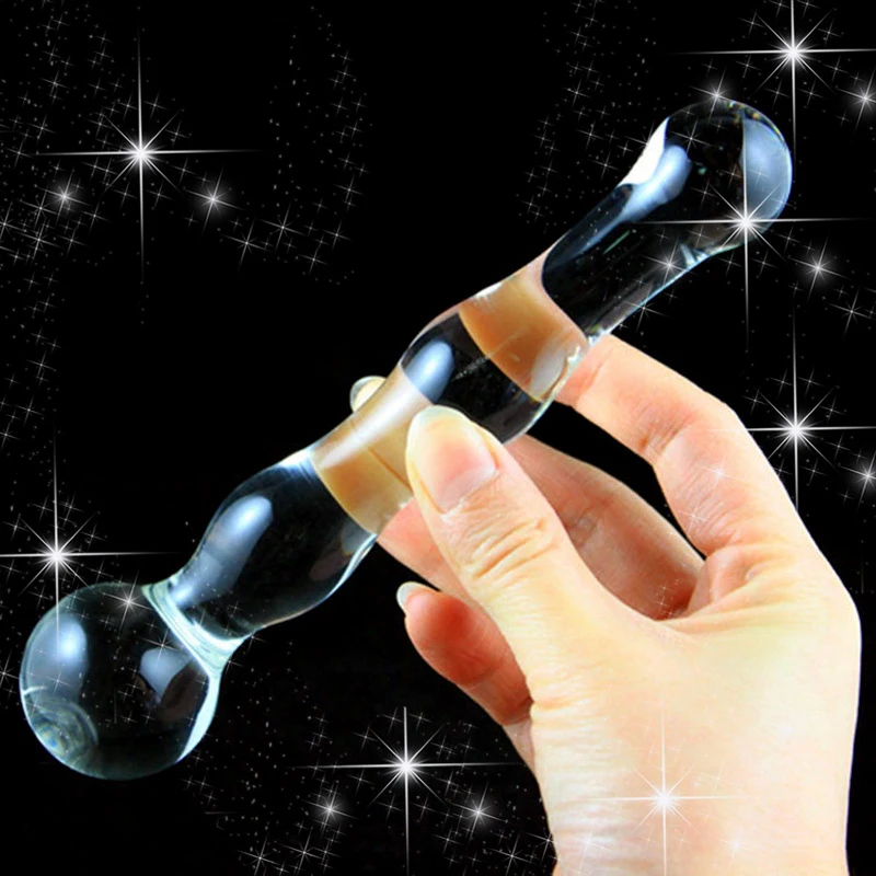 Orissi Cute Sheer Pyrex Glass Crystal Dildo Sex Toys -7069