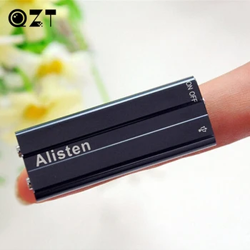 

QZT Mini Digital Voice Recorder USB Flash Drive Smallest Clip Voice Activated Audio Recorder Pen MP3 Player Sound Dictaphone 8GB